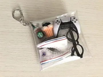 가챠 파우치 가챠 가샤폰 데코 부품 성숙/러블리 키링