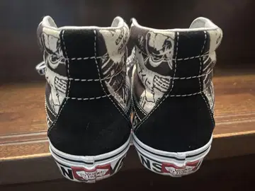 Vans 하이컷 스니커즈 블랙/화이트 새상품급