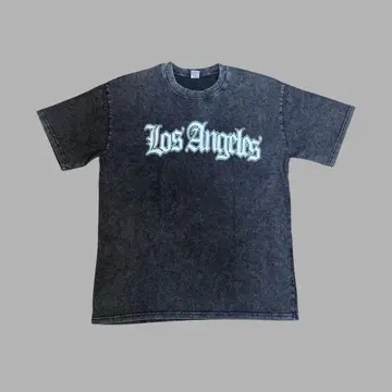 [ XL ] Los Angeles 로고T셔츠 블랙 HIPHOP 스트릿