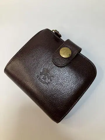 새상품급 일비종떼 접이식 지갑 브라운 IL BISONTE