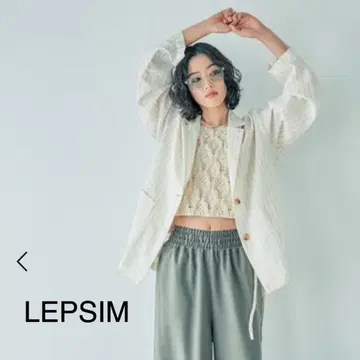 렙심 스트라이프 자켓 라이크 셔츠 레이온 자켓