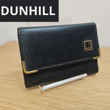 던힐 6연 키케이스 가죽 블랙