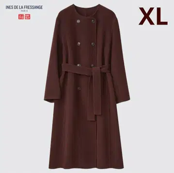 유니클로 이네스 더블 페이스 코트 XL