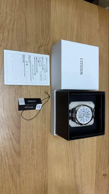 [새상품급] CITIZEN 시티즌 아테사 AT8040 57A 손목시계