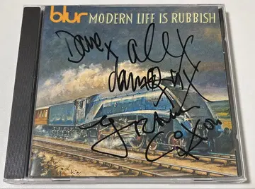 blur MODERN LIFE IS RUBBISH 사인 포함
