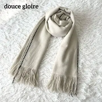 douce gloire 드우스 글로아르 대형 울 머플러 스톨