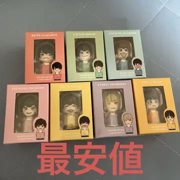 나니와단시 alpha 손가락 인형 7체 세트