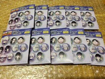 HUNTER x HUNTER 와시 캔뱃지 이르미 키루아 조르딕가 10점
