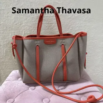 Samantha Thavasa 숄더백 베이지/오렌지