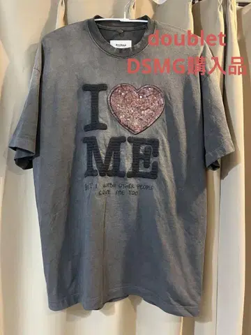 doublet / 더블렛 GRIP-LOVE T-SHIRT / M 사이즈