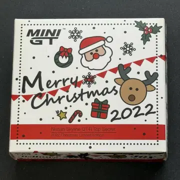 MINI GT 1/64 스카이라인 GT-R R34 Xmas 개봉품