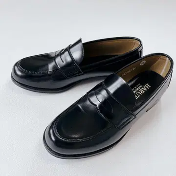 컨디션 최상 하루타 HARUTA 로퍼 가죽 블랙 24.0cm