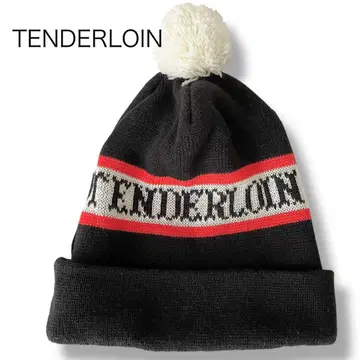 TENDERLOIN 울 혼방 니트 모자 블랙 계열 여성용 모자