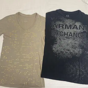 ARANI EXCHANGE T셔츠 2개 세트