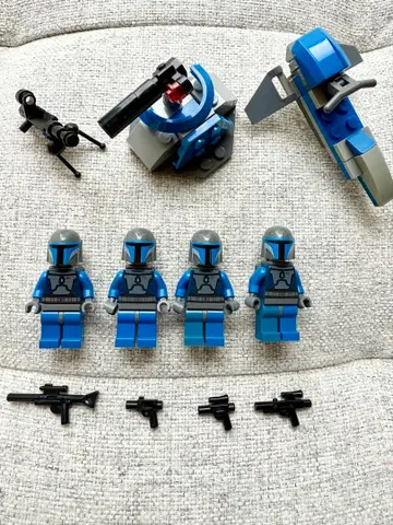 7914 레고 스타워즈 만달로리안 배틀팩 미니 피규어 완비
