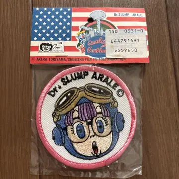 Dr. 슬럼프 아라레짱 엠블럼 와펜 쇼와 굿즈