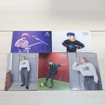 뮤직 이벤트 사진 카드 세트