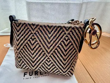 FURLA 훌라 키링 백참 여성용 파우치형 소품함
