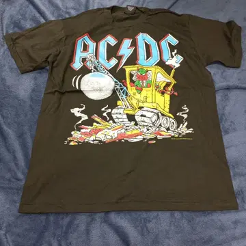 AC DC XL 사이즈 티셔츠