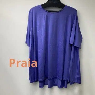 Praia 백 플레어 T셔츠 퍼플