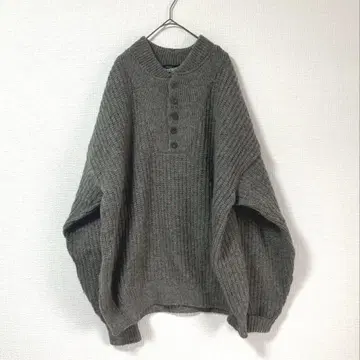 90s USA EDDIE BAUER 헨리넥 니트