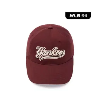 Yankees 버건디 캡 MLB 공식