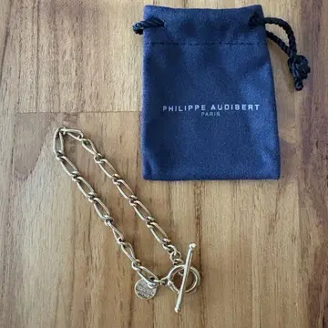 PHILIPPE AUDIBERT SARAH 체인 팔찌 골드