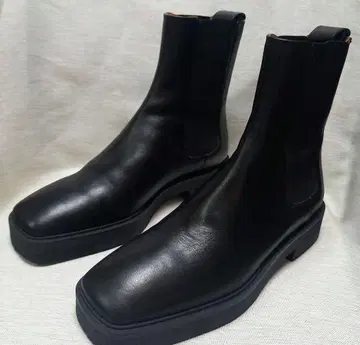 ZARA 사이드 고어 첼시 부츠 블랙 38
