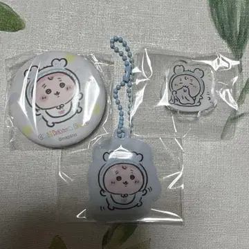 치이카와 baby 캔뱃지 아크릴 스탠드 통통 키링 헌책방
