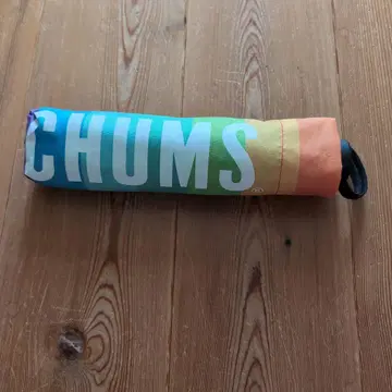 [ 미사용 새상품 ] CHUMS 접이식 우산 레인보우 참스