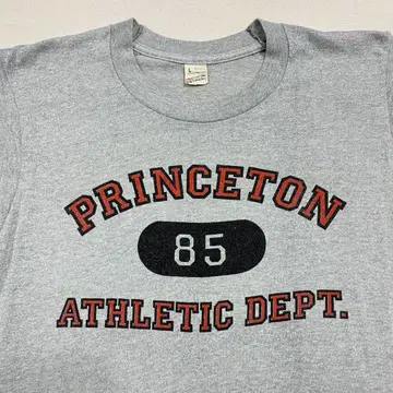 80s 90s USA 제조 3단 프린스턴 대학 빈티지 티셔츠
