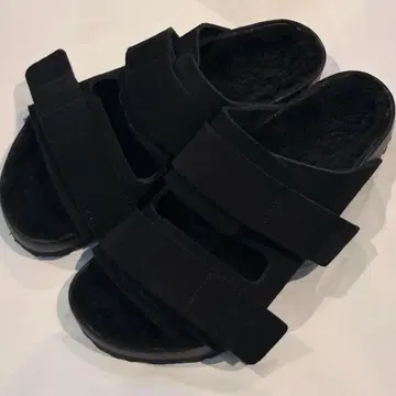 Birkenstock TEKLA 보아 퍼 블랙 시어링 40