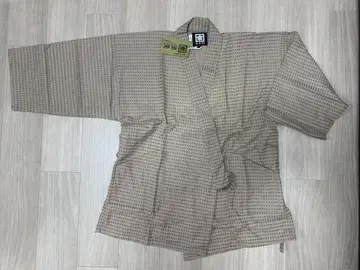 작업복 면 상하의 세트 S 베이지 미사용 새상품 관리번호 5103