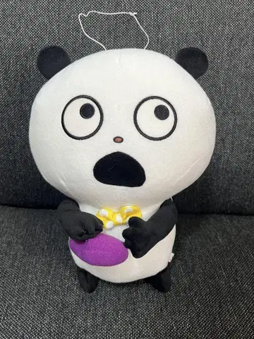 니시무라 유우지 작품 큰 봉제 인형 판다와 가지 행복한 판다