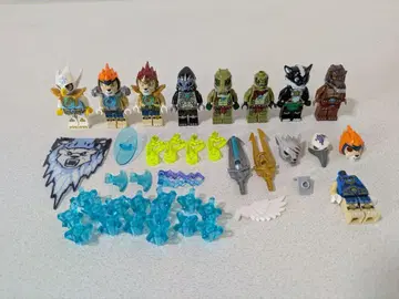 No.817 레고 치마 미니 피규어 잡화 깃발 투명 부품