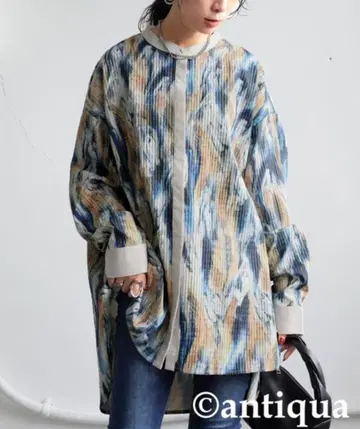 [새상품급] antiqua patterntorso 뉴앙스 패턴 셔츠 셔츠