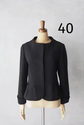 Crespi 블랙 포멀 자켓 40 CONSCIOUS