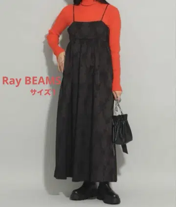 Ray BEAMS 자카드 원피스