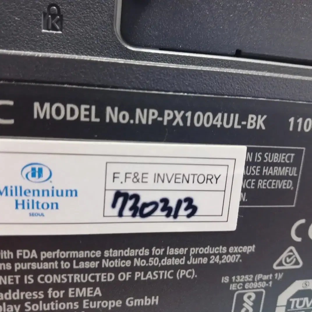 NEC NP-PX1004UL 10000안시 중고 빔프로젝터