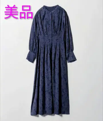 네이비 롱 원피스