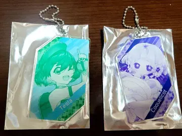 낱개 판매 나침반 초회의 2023 코크리코 테슬라 아크릴 키링