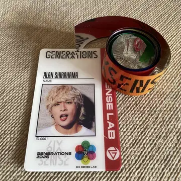 GENERATIONS 6IXSENSE 프리미엄 티켓 굿즈 시라하마 아란