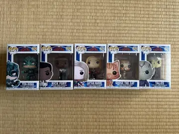Marvel Funko Pop! 피규어 세트 캡틴 마블