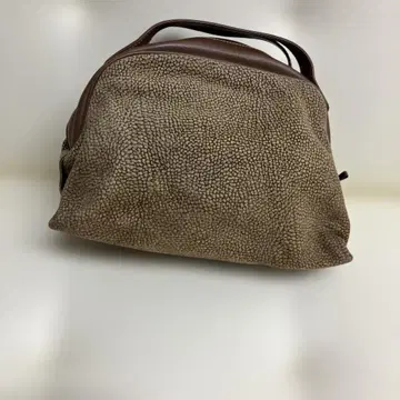 볼보네세 핸드백 중형 브라운 베이지
