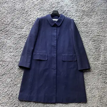 FOXEY NY 42 네이비 블루 코트