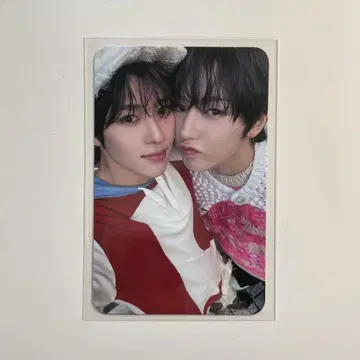 NCTWISH 시온 사쿠야 유닛 트레이딩 카드