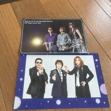 THE ALFEE Summer 카드 & 건배 카드 2매 세트