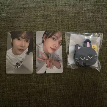 원빈 냥덕 부채 액세서리 트레이딩 카드