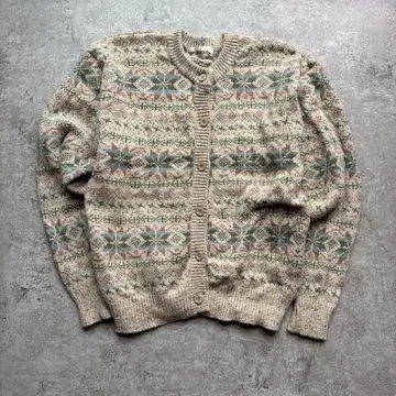 MCGREGOR 페어아일 패턴 가디건