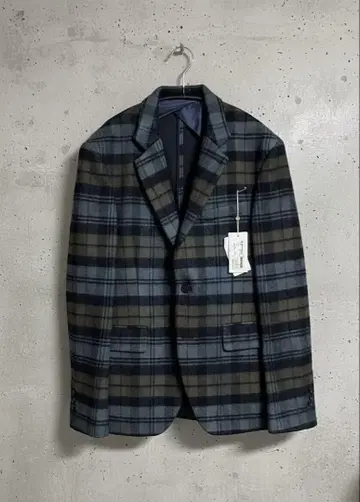 GOLDEN GOOSE 테일러드 자켓 KHAKI BLACK WATCH